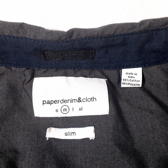 Long-sleeve slim dress shirt shiny buttons soft - Picture 2 of 6